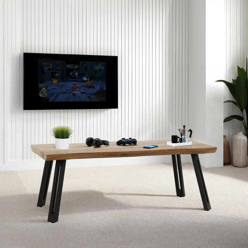 Alexsandra WAVE EDGE COFFEE TABLE, Concrete Grey