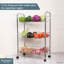 Buckingham 3 Tier Kitchen Storage Trolley