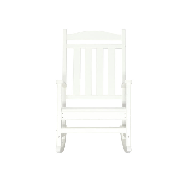 Chaise berçante d'extérieur Adirondack, Blanc