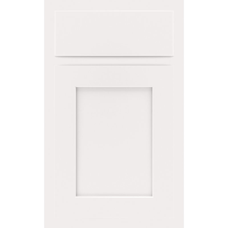 Dwelling Claredon Door Sample, White, Maple