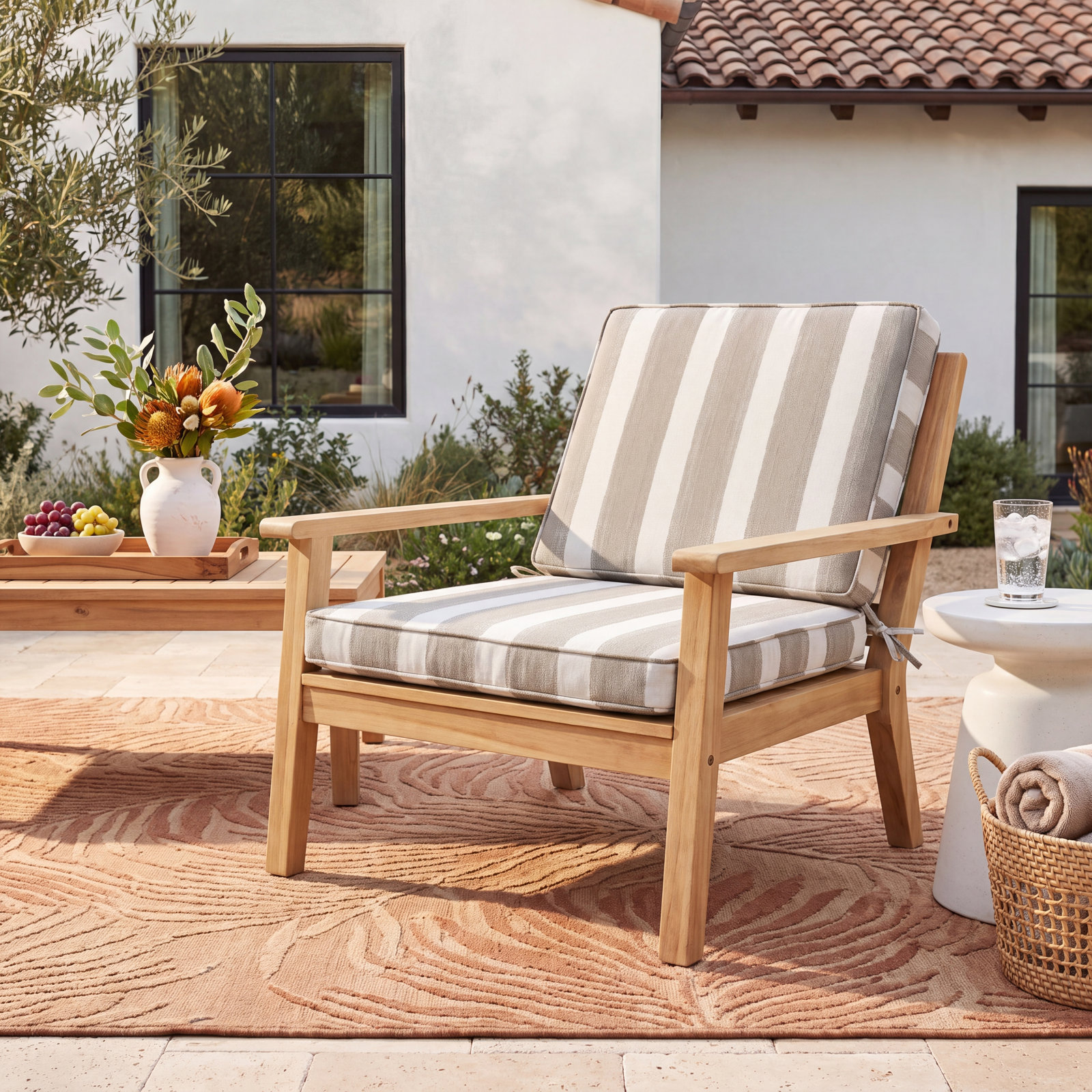 Gia 19" Dining Chair Cushion