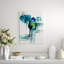 Aqua Flow Print by Zoey Riley-26677456-26677455