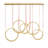 Binstead 5 - Light Dimmable LED Globe Chandelier