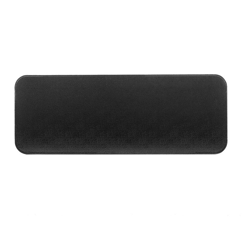 Protège-sol pour poêle Antinarelli, Noir, H 0,625 po x l 36 po x P 52 po