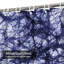 Rideau de douche bleu et blanc Batik-938974822