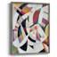 Série ABSTRACT LIX, reproduction encadrée - bois massif-577036088