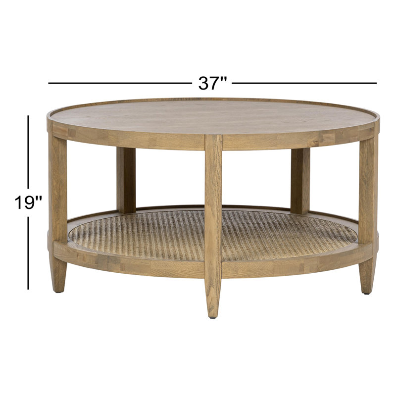 Devin Solid Wood Coffee Table