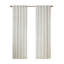 Paire de rideaux obscurcissant en velours de polyester-975463859