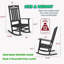 Chaise berçante en plastique Brayshun-1568381592