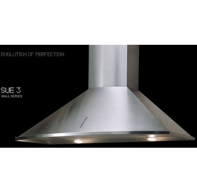 Sirius Range Hoods 30" Stainless Steel 375 CFM Convertible Wall Range Hood with Mesh Filter