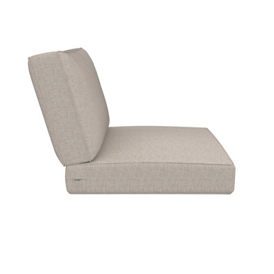 Sunbrella® Indoor Outdoor Deep Seating Lounge Chair Cushion Set