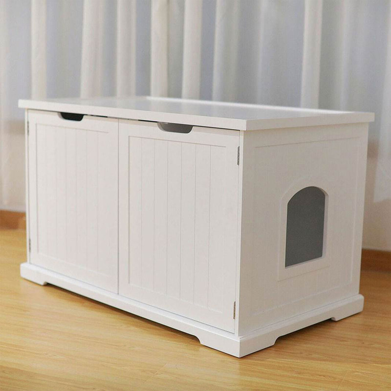 Enceinte de litière Jolene, Blanc
