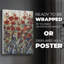 Garden Poppies I - Impression sur toile seulement - NON CADRE-117748369