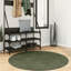 Rug "HUARTE" Short Pile Soft and Washable Forest Green-978180660
