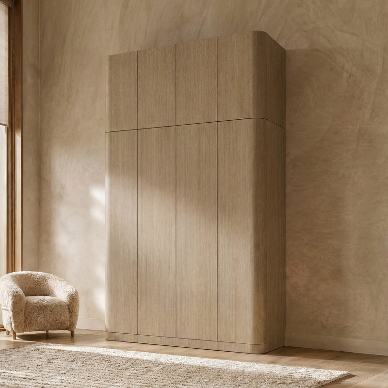 Armoire 100,7 po, 101" H x 63" W x 24" D