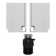 Equator 24 In Dishwasher 15 Place Quiet 110v E-star Ada+3/4 Hp Garbage Disposer