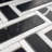 Nero Marquina 12.01 in. x 12.01 in. Geometric Polished Marble Mosaic Tile