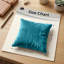 Luxurious Plain Velvet Cushion Covers (Set Of 2)-490774926