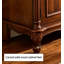 Meuble de rangement autoportant pour chaussures et chaussures en bois avec amplement d'espace de rangement pour le vestibule