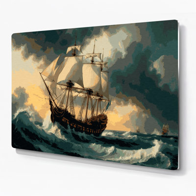 Art mural bleu nautique