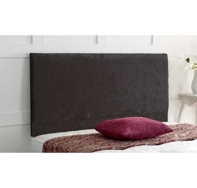 Upholstered Headboard, Double (4'6), Black