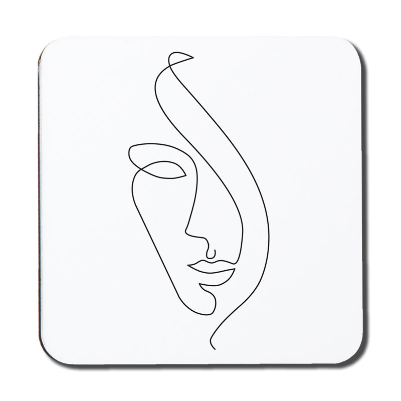 Duggs Square 6 Piece Coaster Set