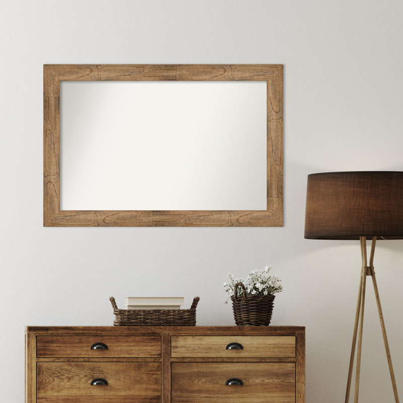Timmy Solid Wood Wall Mirror, 29.5" x 43.5", Rectangle