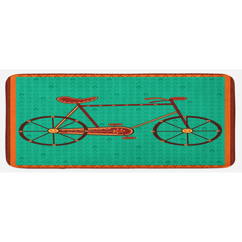 Tapis de cuisine pour vélo