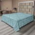 Cadet Blue/Pale Gray Floral