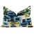 Blue/Green/Yellow Geometric 2