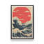Impression sur toile Sundown Swell dans un cadre-317447532-317447537