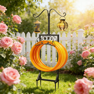 Hose Holder Iron Stand Hose Holder