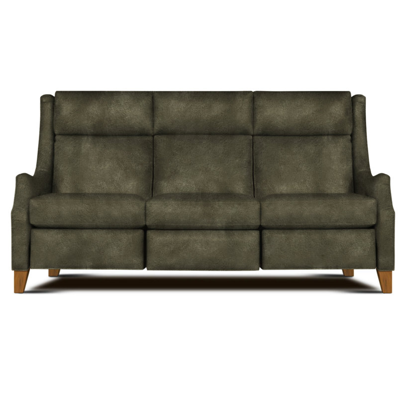 Talisman Reclining Sofa, Terra Sundance Genuine Leather