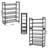 20 Pair Stackable Shoe Rack-49621995