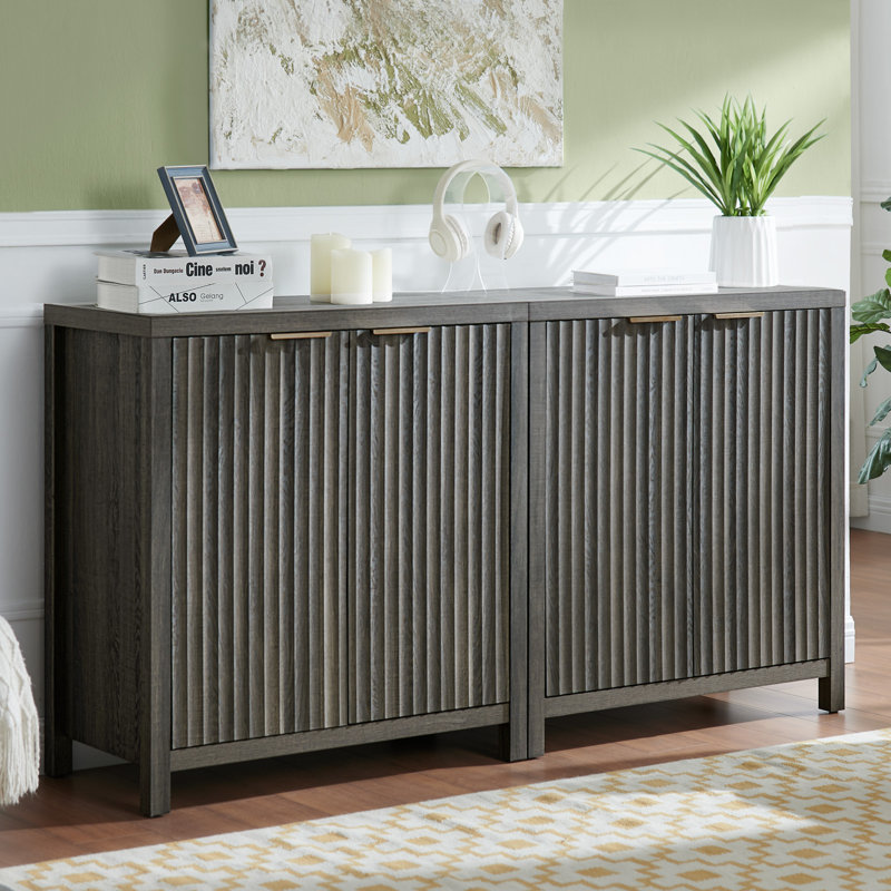 Nicolee 61" Sideboard, Midnight Oak