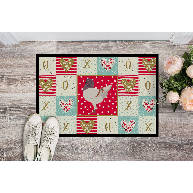 Dominika Non-Slip Patchwork Indoor Doormat