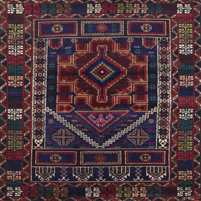 Tapis brun Southwestern