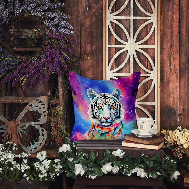 Coussin Hippie, H 14 po x l 14 po
