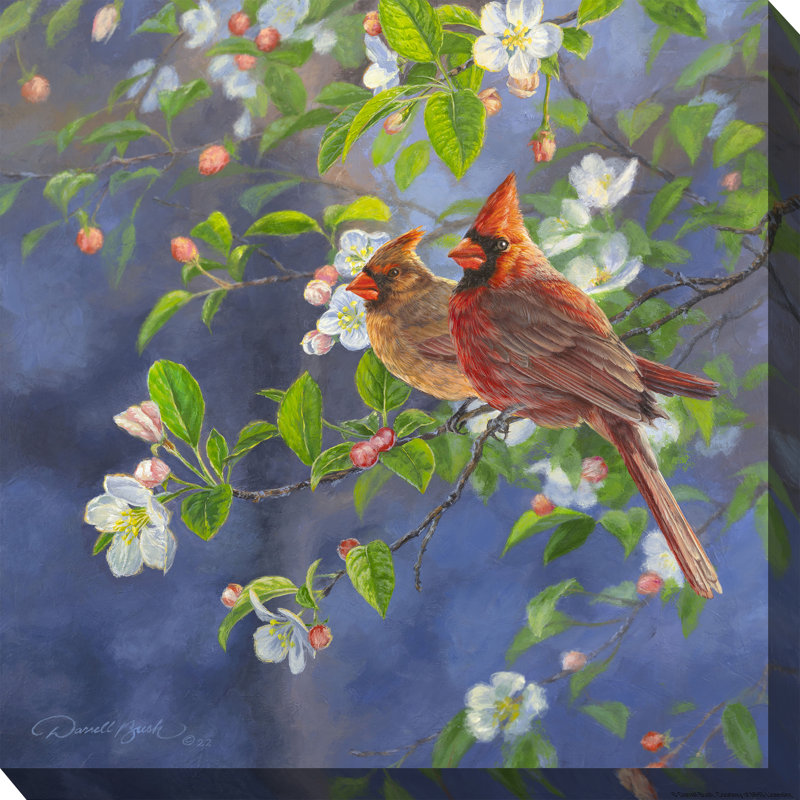 Printemps arrive sur toile