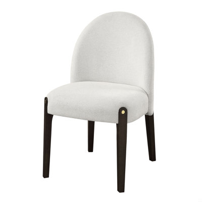 Chaise d'appoint en tissu (ensemble de 2)