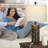 Doroteja 24.5" Bedside Metal USB table lamp set with Night Light and Touch Control-853430730