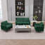Causeuse confortable en cuir 55,91 pouces