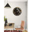 Horloge murale moderne en verre trempé, marbre noir et accent doré, décoration intérieure élégante, idée de cadeau de pendaison de crémaillère, montre minimaliste-295855525-295855520