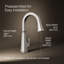 Riff Pull-Down Kitchen Sink Faucet with Three-Function Sprayhead, Single-Handle Kitchen Faucet-1796208162