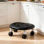 Tabouret d'appoint avec roulettes