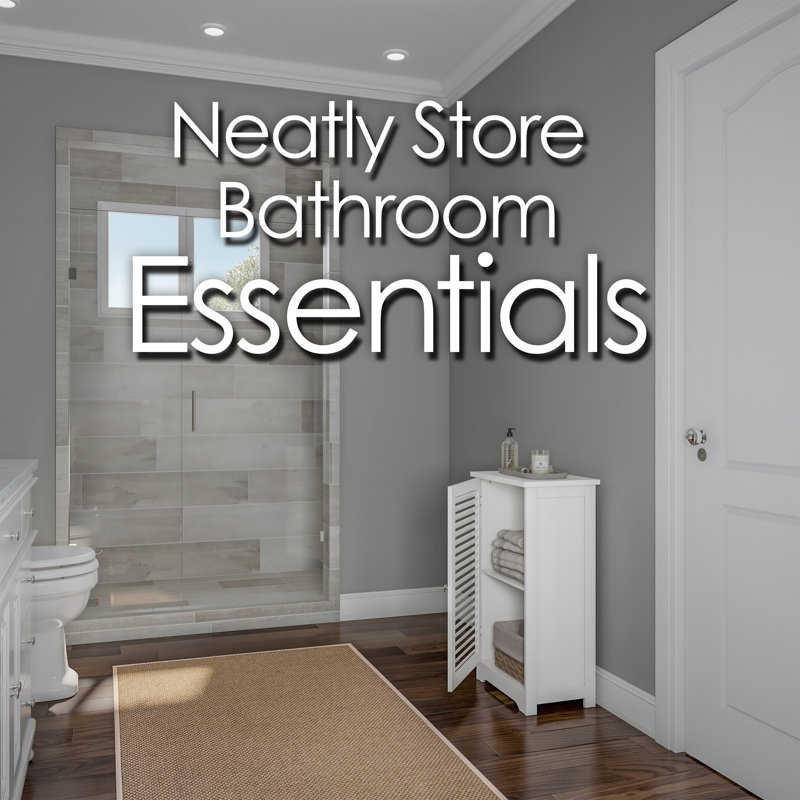 Lavish Home Freestanding Bathroom Storage Cabinet