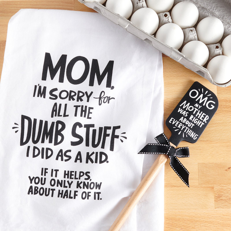  Sorry For The Dumb Stuff I Did Kitchen Towel - 28" X 28"