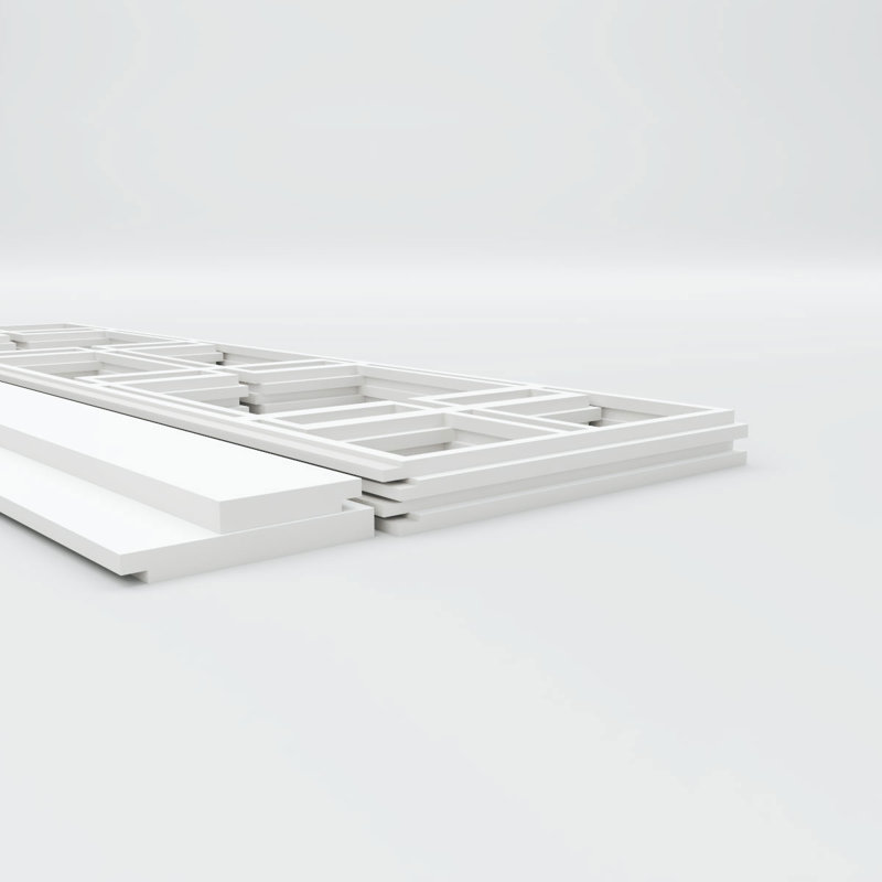 Ensemble de lambris en PVC Granby, L 32 po