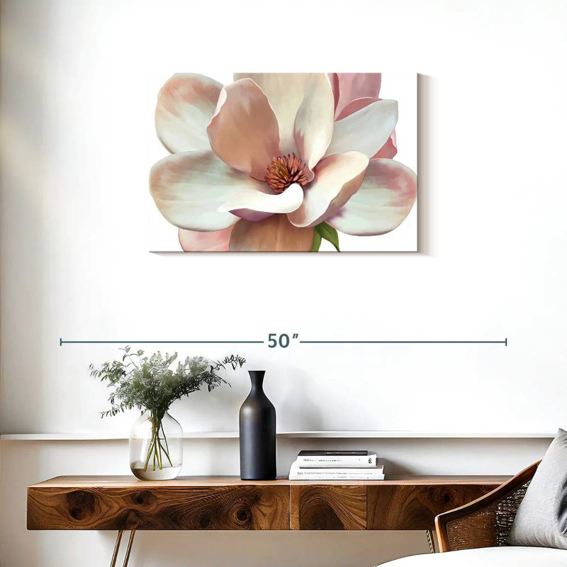 Magnolia rose Harnek, H 20 po x l 30 po