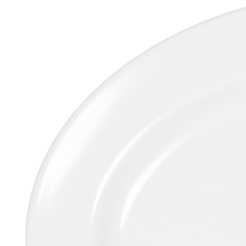 Plateau Merced / Rio / Urban Naturals, Blanc, H 1 po x l 14,5 po x P 10,5 po
